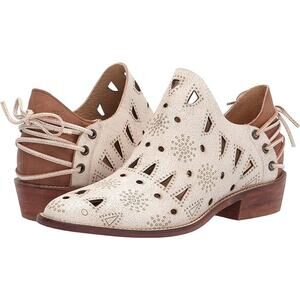 Musse & Cloud x Anthropologie Coolise Distressed Leather Ankle Bootie Sz 7